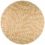 Indoor/Outdoor Sedona SN5 Wheat Washable 6' x 6' Round Rug