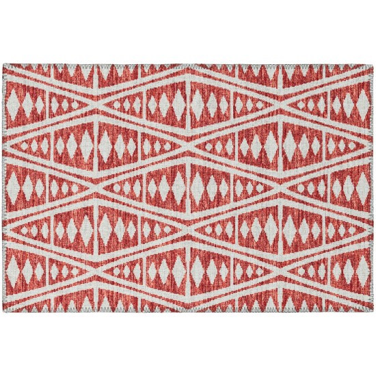 Indoor/Outdoor Sedona SN6 Clay Washable 1'8" x 2'6" Rug