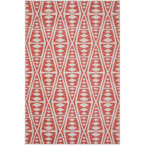 Indoor/Outdoor Sedona SN6 Clay Washable 10' x 14' Rug