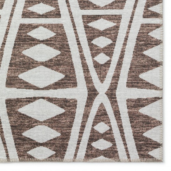 Indoor/Outdoor Sedona SN6 Coffee Washable 1'8" x 2'6" Rug