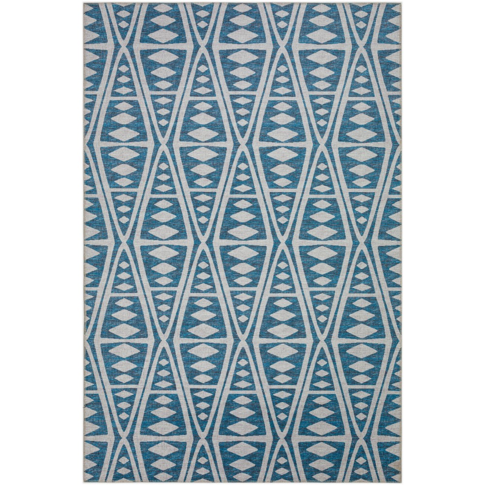 Indoor/Outdoor Sedona SN6 Indigo Washable 3' x 5' Rug