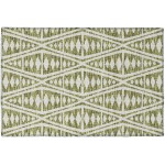 Indoor/Outdoor Sedona SN6 Moss Washable 1'8" x 2'6" Rug