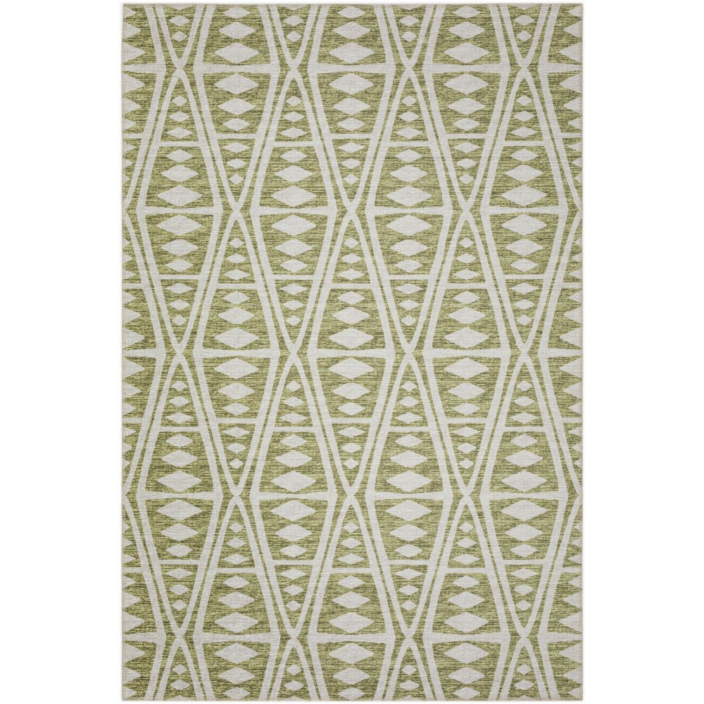 Indoor/Outdoor Sedona SN6 Moss Washable 5' x 7'6" Rug