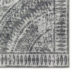 Indoor/Outdoor Sedona SN7 Pewter Washable 1'8" x 2'6" Rug