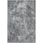 Indoor/Outdoor Sedona SN7 Pewter Washable 10\' x 14\' Rug