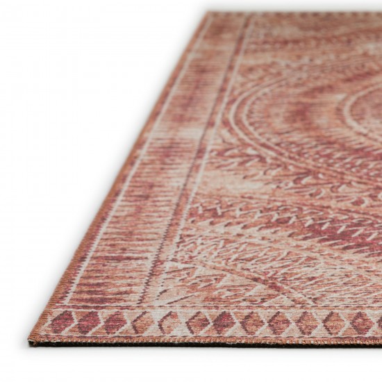 Indoor/Outdoor Sedona SN7 Spice Washable 2'3" x 7'6" Runner Rug