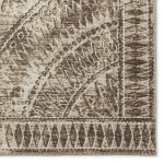 Indoor/Outdoor Sedona SN7 Taupe Washable 1'8" x 2'6" Rug