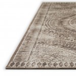 Indoor/Outdoor Sedona SN7 Taupe Washable 1'8" x 2'6" Rug