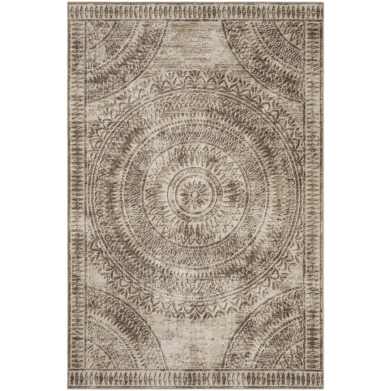 Indoor/Outdoor Sedona SN7 Taupe Washable 10' x 14' Rug