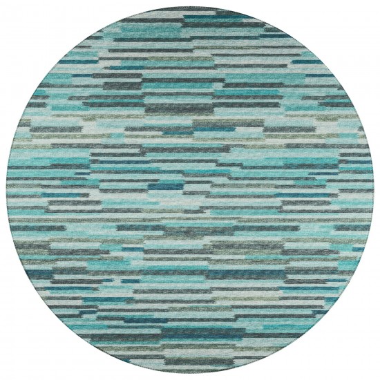 Indoor/Outdoor Sedona SN8 Poolside Washable 10' x 10' Round Rug