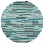 Indoor/Outdoor Sedona SN8 Poolside Washable 4' x 4' Round Rug