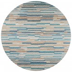 Indoor/Outdoor Sedona SN8 Riviera Washable 10\' x 10\' Round Rug