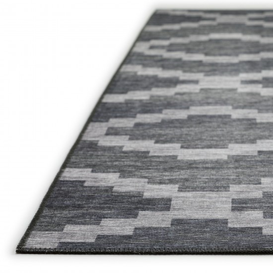 Indoor/Outdoor Sedona SN9 Midnight Washable 2'3" x 10' Runner Rug