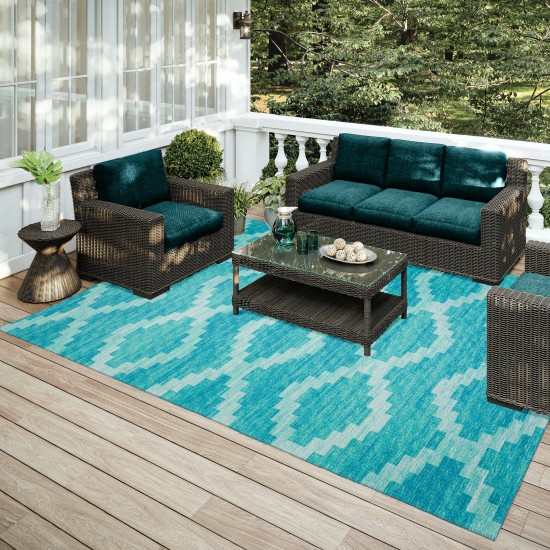 Indoor/Outdoor Sedona SN9 Poolside Washable 10' x 14' Rug