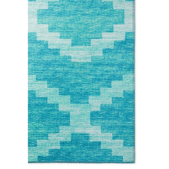 Indoor/Outdoor Sedona SN9 Poolside Washable 10' x 10' Round Rug