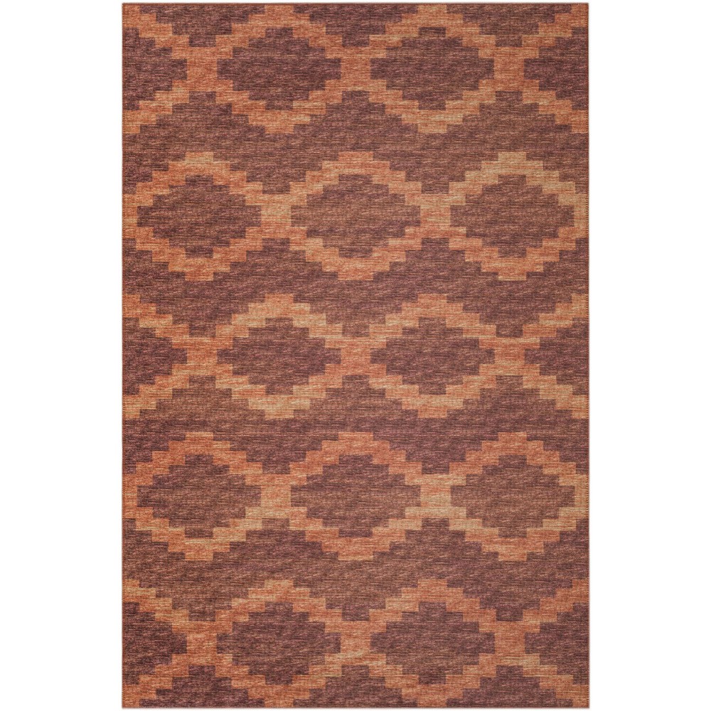 Indoor/Outdoor Sedona SN9 Spice Washable 10' x 14' Rug