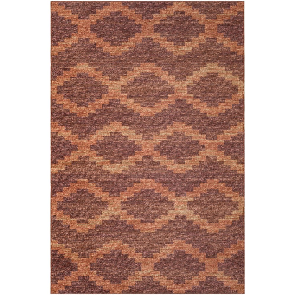 Indoor/Outdoor Sedona SN9 Spice Washable 3' x 5' Rug