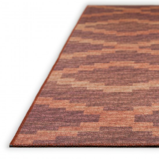 Indoor/Outdoor Sedona SN9 Spice Washable 6' x 6' Round Rug