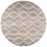 Indoor/Outdoor Sedona SN9 Taupe Washable 10' x 10' Round Rug