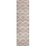 Indoor/Outdoor Sedona SN9 Taupe Washable 2'3" x 10' Runner Rug