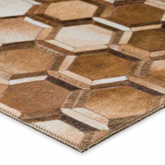 Indoor/Outdoor Stetson SS1 Bison Washable 1'8" x 2'6" Rug