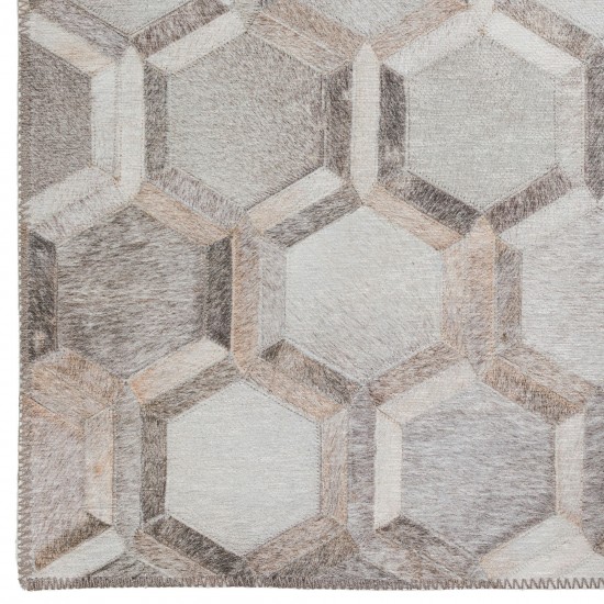 Indoor/Outdoor Stetson SS1 Flannel Washable 8' x 10' Rug
