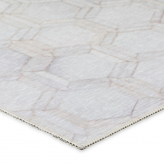 Indoor/Outdoor Stetson SS1 Linen Washable 2'3" x 7'6" Runner Rug