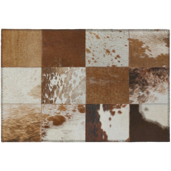 Indoor/Outdoor Stetson SS10 Driftwood Washable 1'8" x 2'6" Rug