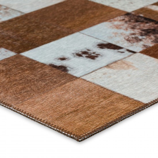 Indoor/Outdoor Stetson SS10 Driftwood Washable 2'3" x 10' Runner Rug