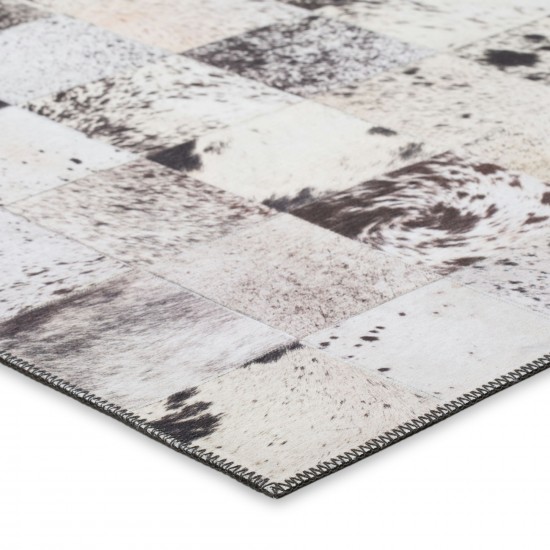 Indoor/Outdoor Stetson SS10 Marble Washable 1'8" x 2'6" Rug