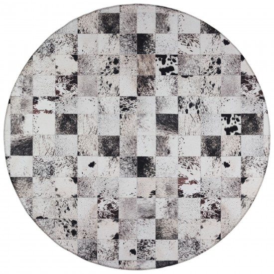 Indoor/Outdoor Stetson SS10 Marble Washable 10' x 10' Round Rug