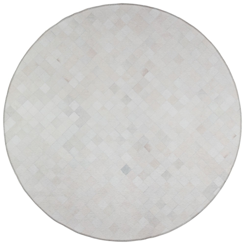 Indoor/Outdoor Stetson SS2 Linen Washable 6' x 6' Round Rug