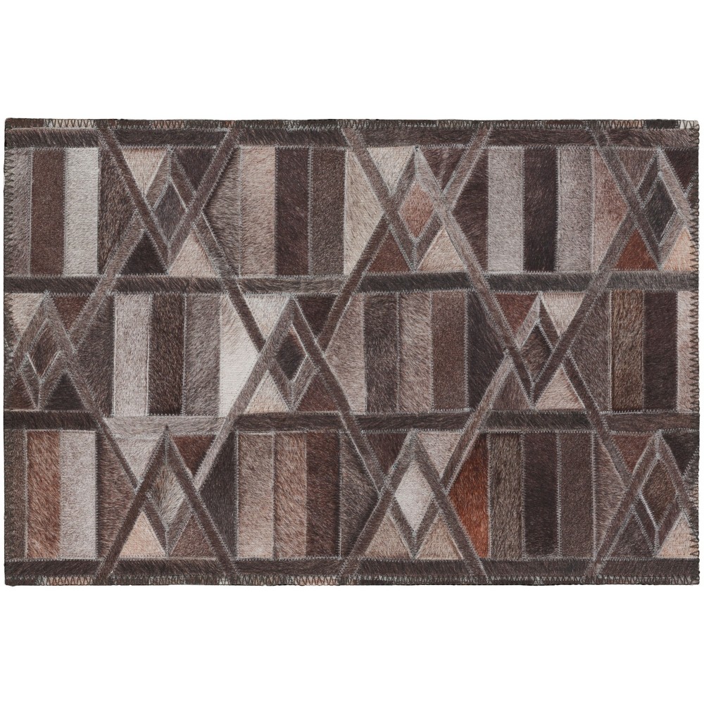 Indoor/Outdoor Stetson SS4 Flannel Washable 1'8" x 2'6" Rug