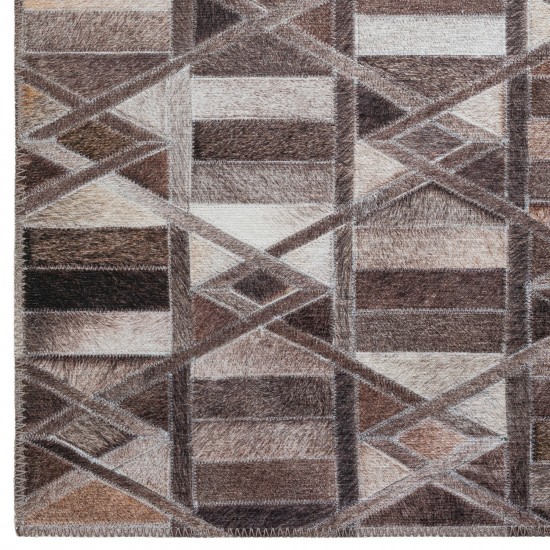 Indoor/Outdoor Stetson SS4 Flannel Washable 1'8" x 2'6" Rug