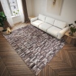 Indoor/Outdoor Stetson SS4 Flannel Washable 3' x 5' Rug