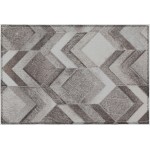 Indoor/Outdoor Stetson SS5 Flannel Washable 1'8" x 2'6" Rug