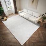 Indoor/Outdoor Stetson SS5 Linen Washable 9' x 12' Rug