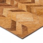 Indoor/Outdoor Stetson SS5 Spice Washable 8' x 8' Round Rug