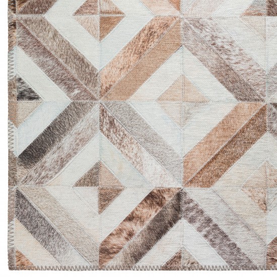 Indoor/Outdoor Stetson SS7 Flannel Washable 2'3" x 12' Runner Rug
