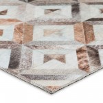 Indoor/Outdoor Stetson SS7 Flannel Washable 4' x 4' Round Rug