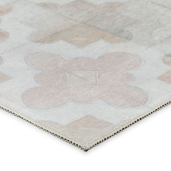 Indoor/Outdoor Stetson SS8 Linen Washable 3' x 5' Rug