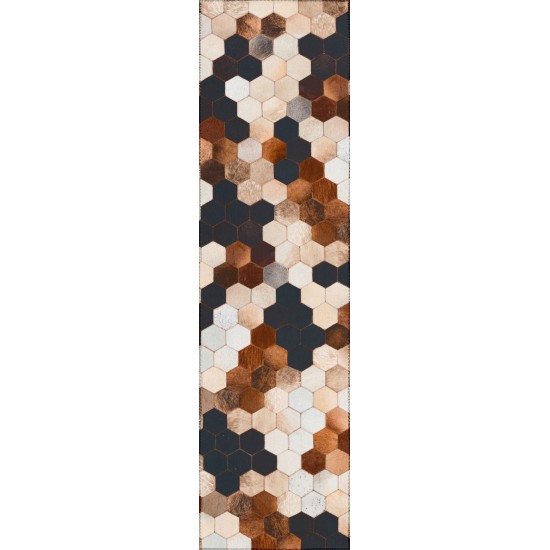 Indoor/Outdoor Stetson SS9 Canyon Washable 2'3" x 7'6" Runner Rug