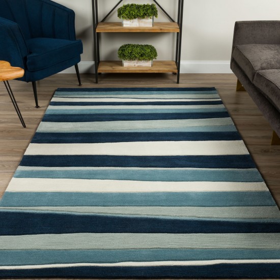 Studio SD313 Coastal Blue 3'6" x 5'6" Rug