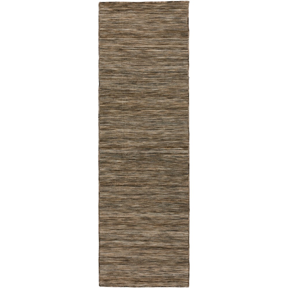 Targon TA1 Chocolate 2'6" x 16' Runner Rug