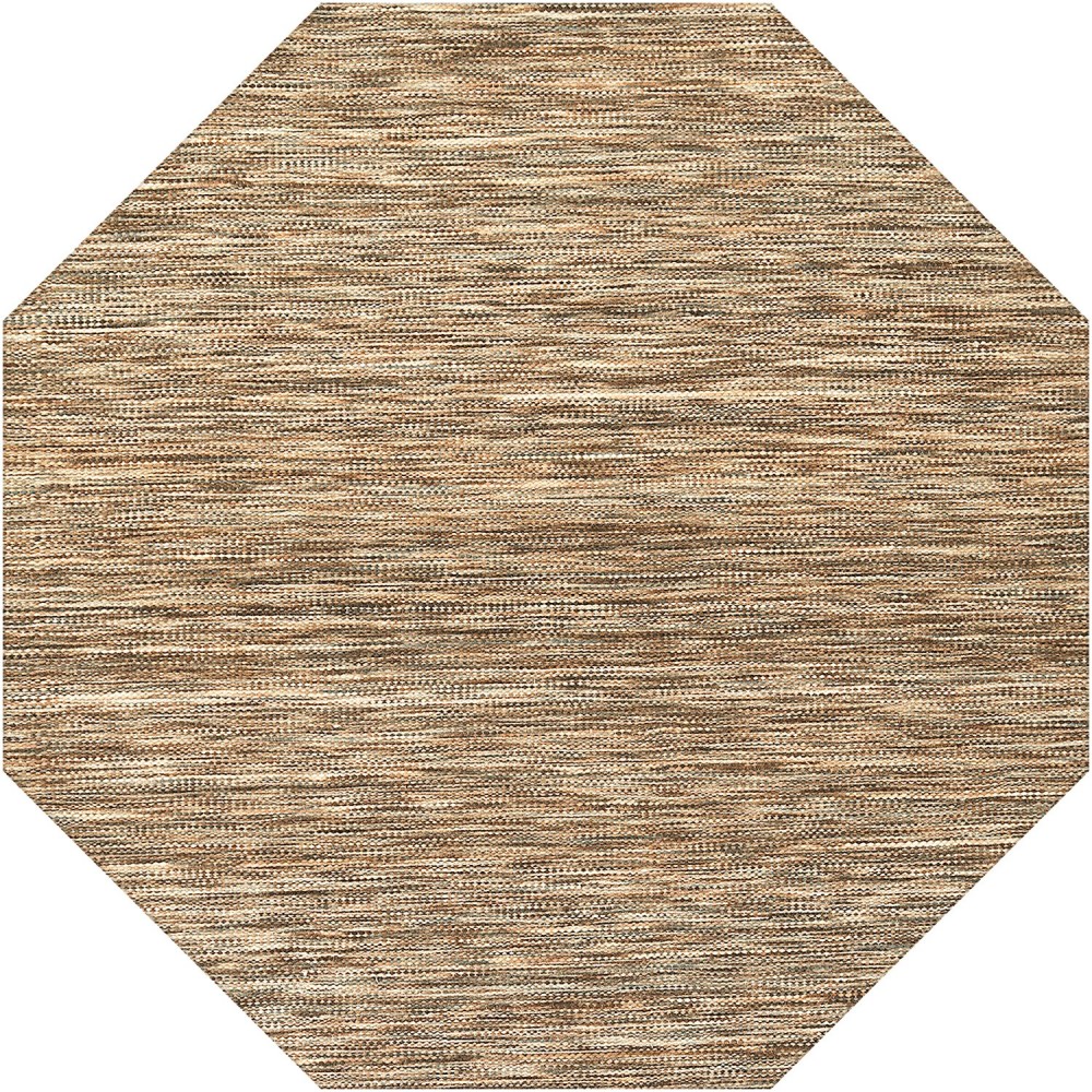 Targon TA1 Chocolate 4' x 4' Octagon Rug