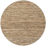 Targon TA1 Chocolate 4\' x 4\' Round Rug