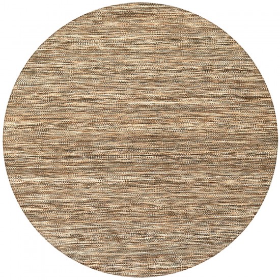 Targon TA1 Chocolate 4' x 4' Round Rug