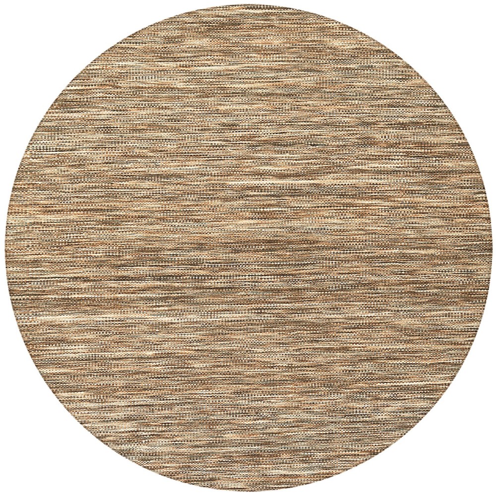 Targon TA1 Chocolate 6' x 6' Round Rug