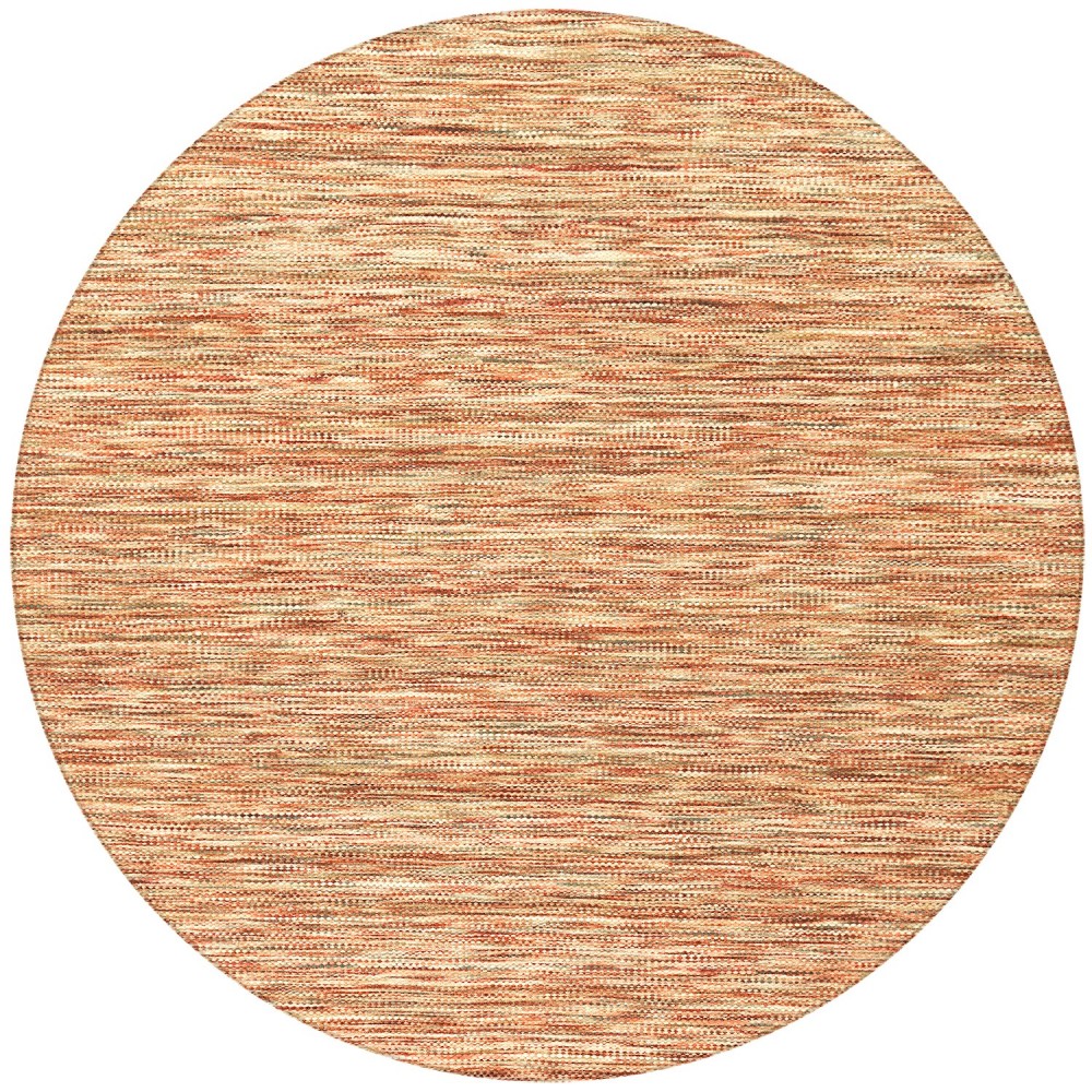 Targon TA1 Paprika 4' x 4' Round Rug