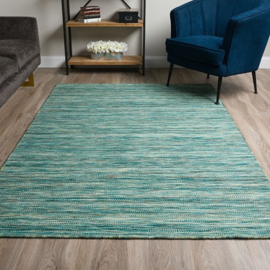 Targon TA1 Turquoise 2'6" x 16' Runner Rug